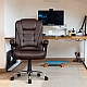Офісне крісло Prime Коричневе комп'ютерне крісло