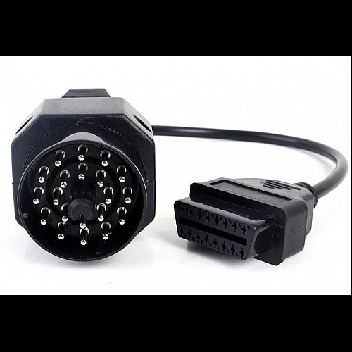 Перехідник для BMW 20pin -> OBD2 16 пін новий під сканер кодів ОБД2 Перехідник для BMW 20pin -> OBD2 16 пін новий під сканер кодів ОБД2