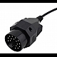 Перехідник для BMW 20pin -> OBD2 16 пін новий під сканер кодів ОБД2 Перехідник для BMW 20pin -> OBD2 16 пін новий під сканер кодів ОБД2