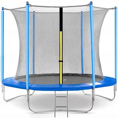 Батут Just Fun 305см Blue внутрішня сітка + сходи