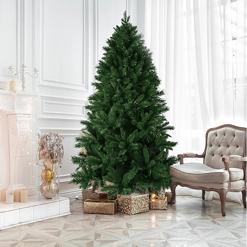 Новорічна штучна ялинка 150 см пишна, зелена