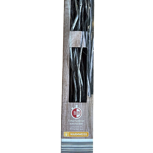 Світлодіодна гірлянда-гілочки LightZone сірий