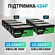 3,8 кВт*год LiFePO4 Комплект резервного живлення інвертор Humsienk 1 кВт + 12V/300Ah акумулятор Datouboss