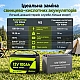 3,5 кВт LiFePO4 Комплект резервного живлення Інвертор Daxtromn + 2 акумулятора 12V 100Ah CyperOcean для квартири, будинку