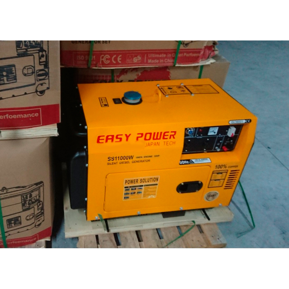 Дизельний 5,5 кВт Easy Power однофазний генератор