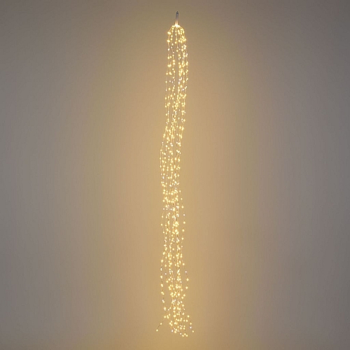 Світлодіодна гірлянда Кінський хвіст LightZone 160 Micro-LED теплий білий