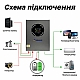 11 кВт LiFePO4 Комплект інвертор Aninerel, Wi-Fi Produced by Anenji + акумулятор LVTOPSUN 51.2V 100Ah, BMS, настінний
