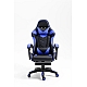 Крісло геймерське Gamery професійне чорно-синє комп'ютерне ігрове
