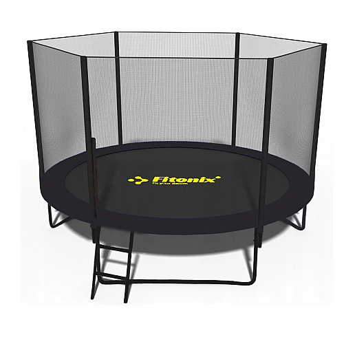 Батут Fitonix 312 см + зовнішня сітка + сходи