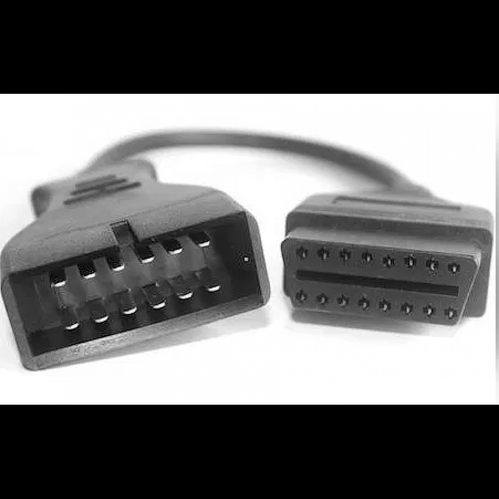 Перехідник 12-Pin GM на OBD-2 16pin для Daewoo Ланос, Sens, ВАЗ, Сенс Перехідник 12-Pin GM на OBD-2 16pin для Daewoo Ланос, Sens, ВАЗ, Сенс