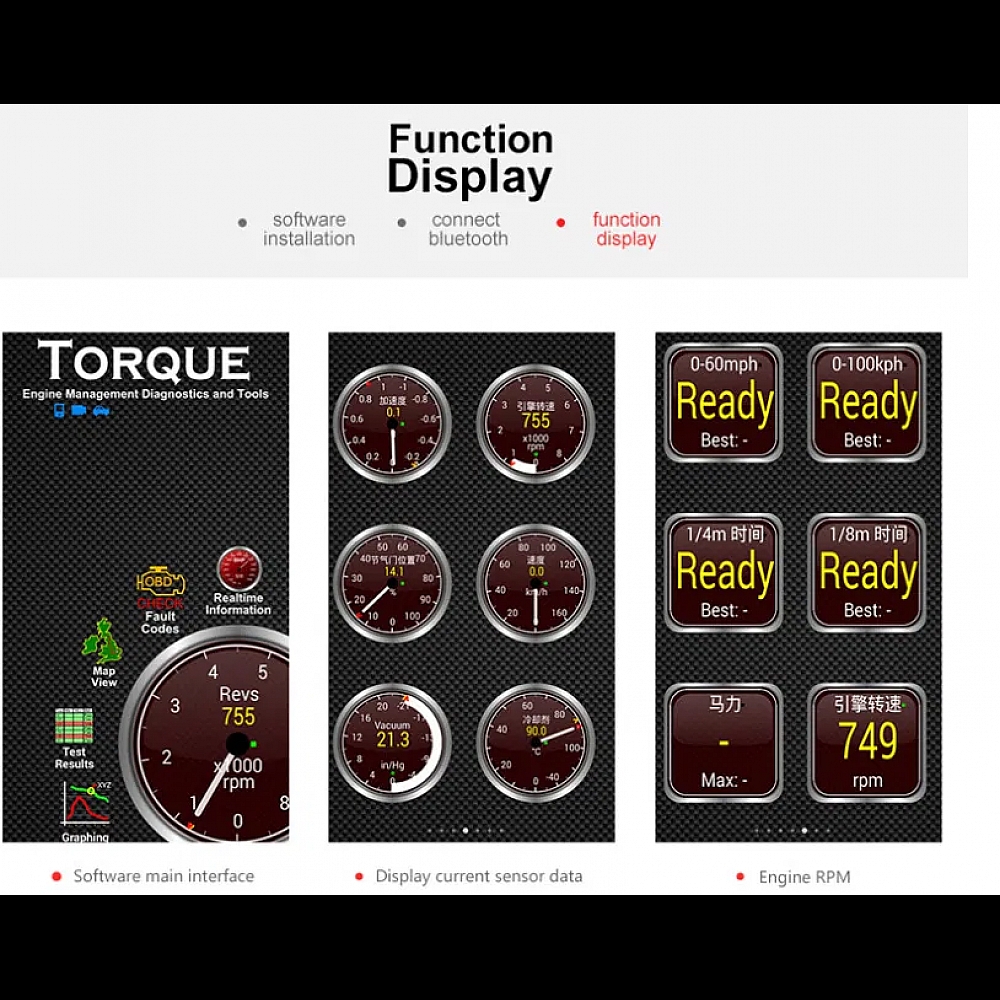 Авто сканер-адаптер ELM327 1.5 PIC 25K80 Bluetooth OBD2 1 плата Авто сканер-адаптер ELM327 1.5 PIC 25K80 Bluetooth OBD2 1 плата