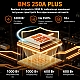 Комплект Lifepo4 5120 Вт*ч, 12V/200Ah 2 акумулятора Humsienk 2560 Вт*год, 250A BMS для систем резервного живлення