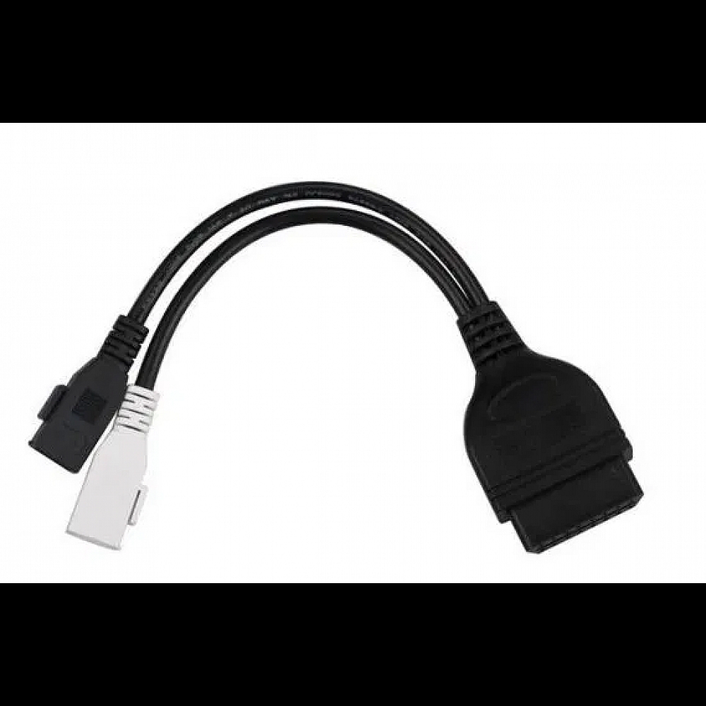 Перехідник з OBD2 16-pin VAG 2x2 Audi, Volkswagen/vw, Skoda, Seat кабель Перехідник з OBD2 16-pin VAG 2x2 Audi, Volkswagen/vw, Skoda, Seat кабель