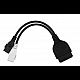 Перехідник з OBD2 16-pin VAG 2x2 Audi, Volkswagen/vw, Skoda, Seat кабель Перехідник з OBD2 16-pin VAG 2x2 Audi, Volkswagen/vw, Skoda, Seat кабель