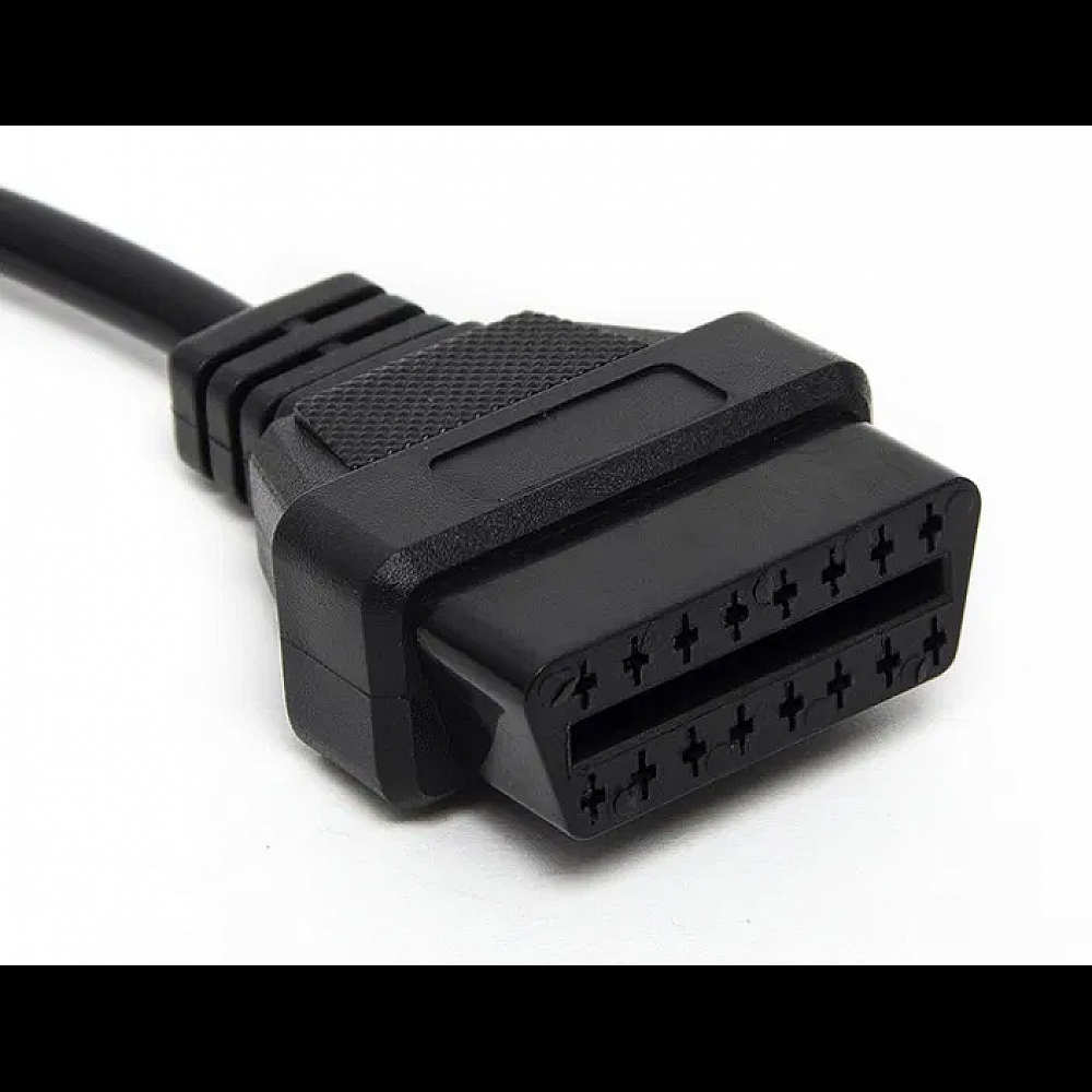 Перехідник на Iveco з 38 pin на OBD2 16 пін Адаптер для сканера Перехідник на Iveco з 38 pin на OBD2 16 пін Адаптер для сканера