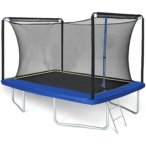 Прямокутний батут 366х244 см із внутрішньою сіткою WellActive