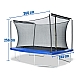 Прямокутний батут 366х244 см із внутрішньою сіткою WellActive