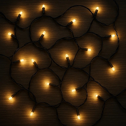 Світлодіодна гірлянда CASA Deco 130 LED 1.6 м теплий білий