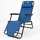 Комплект шезлонг-лежак Axeon 4 шт, до 120 кг, синій, розкладний