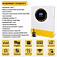 11 кВт LiFePO4 Комплект резервного живлення: гібридний інвертор Anenji WiFi + 51.2V 100Ah Lithtech акумулятор для будинку, квартир
