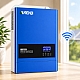 6,2 кВт LiFePO4 Комплект резервного живлення з Wi-Fi інвертор Anenji 6,2 кВт + 51,2V/100Ah акумулятор Dipower для квартир, офісу