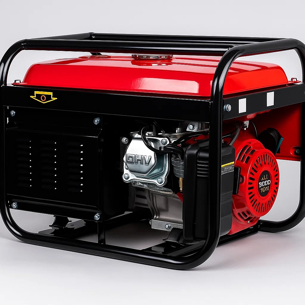 Генератор Luxtec 2,8 кВт газ/бензин Оригінал, 7 к.с., 15 літрів, 40 кг, однофазний мідна обмотка