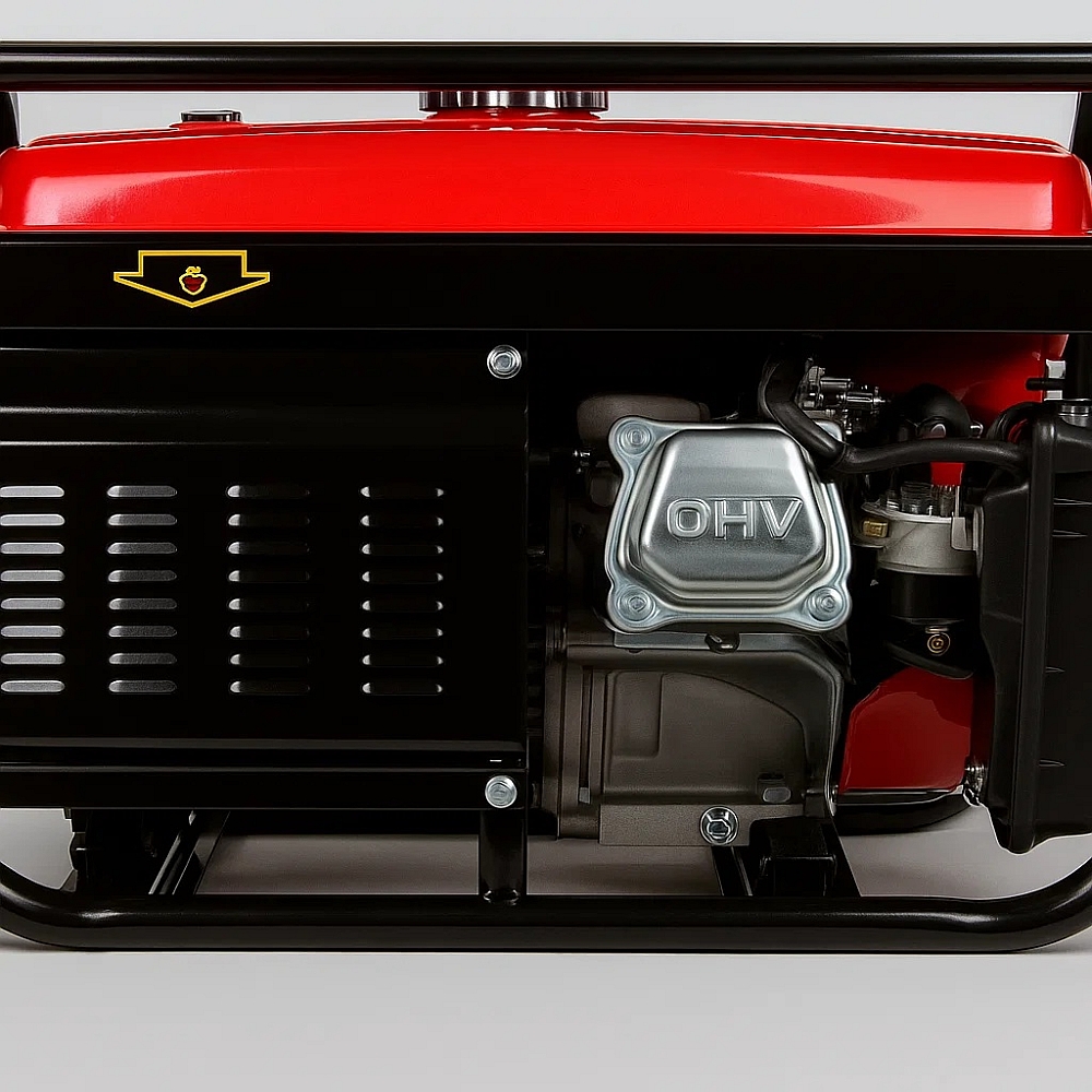 Генератор Luxtec 2,8 кВт газ/бензин Оригінал, 7 к.с., 15 літрів, 40 кг, однофазний мідна обмотка