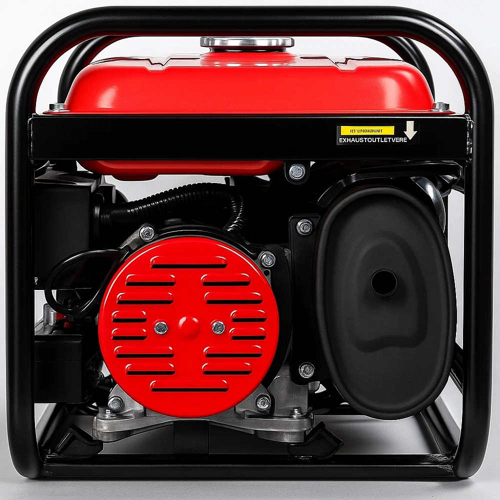 Генератор Luxtec 2,8 кВт газ/бензин Оригінал, 7 к.с., 15 літрів, 40 кг, однофазний мідна обмотка