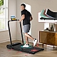 Уцінка Бігова доріжка складна з дугою Treadmill C1 Чорна до 6 км/год, до 90 кг