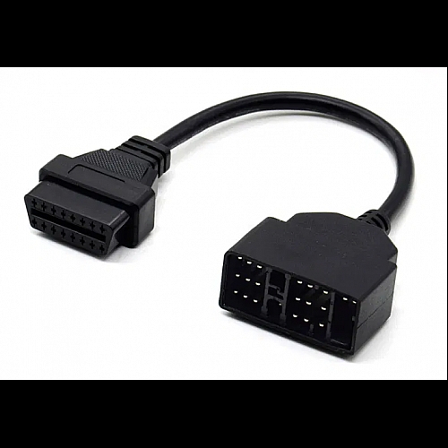 Перехідник для сканера Toyota Тойота 22 Pin -> OBD 2 ELM327 адаптер Перехідник для сканера Toyota Тойота 22 Pin -> OBD 2 ELM327 адаптер