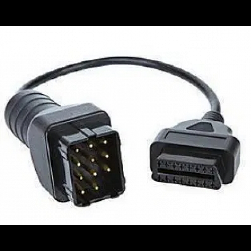Перехідник 12-PIN RENAULT РЕНО на OBD-2 16pin адаптер для сканера Перехідник 12-PIN RENAULT РЕНО на OBD-2 16pin адаптер для сканера