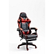 Крісло геймерське Gamery професійне чорно-червоне комп'ютерне ігрове
