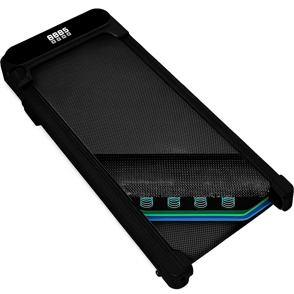 Бігова доріжка до 120 кг, 1100 Вт, 6 км/год тиха, компактна Treadmill XM-U1 для дому, квартири чи офісу