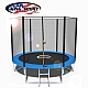 Батут 183 см King Sport з сіткою + драбина