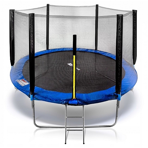 Батут Eliton 252 см з сіткою синій