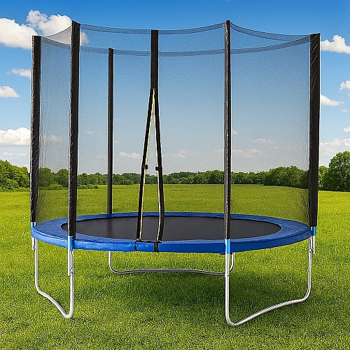 Батут дитячий 312 см стрибковий FunHit + захисна сітка