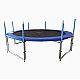 Батут Jumper 252 см + зовнішня сітка+ сходи, 8 футів Посилений
