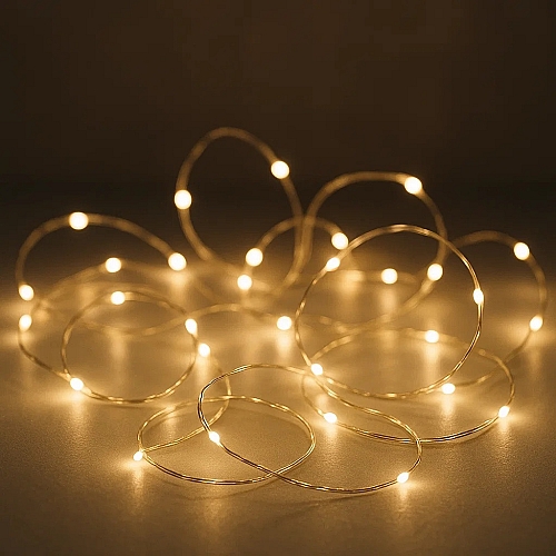 Світлодіодна гірлянда CASA Deco 120 Micro-LED 19.5 м теплий білий