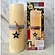 Електрична декоративна свічка 31 см на батарейках, таймер 6 ч