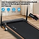 Бігова доріжка до 12 км/год IseFit 1200W, до 120 кг, з дугою, 15 програм тренувань, складна, електрична Sy-T4018