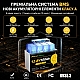4.2 кВт LiFePO4 Комплект резервного живлення Інвертор Anenji WiFi 24 В + 2 акумулятора 12V 100Ah Foursun