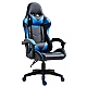 Геймерське крісло ергономічне з подушкою ProGame синє