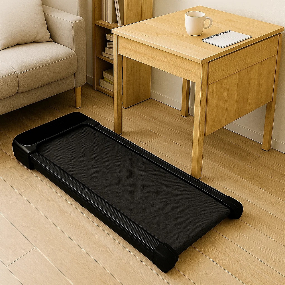 Уцінка! Бігова доріжка до 120 кг, 1100 Вт, 6 км/год тиха, компактна Treadmill XM-U1 для дому, квартири чи офісу